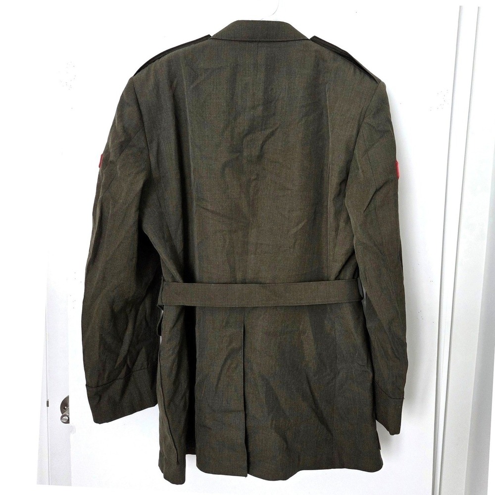 USMC Service Alpha Uniform Coat Men 48XL Olive Drab Bremen-Bowdon Semi-Lined - Picture 10 of 12